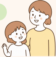 親子のイラスト