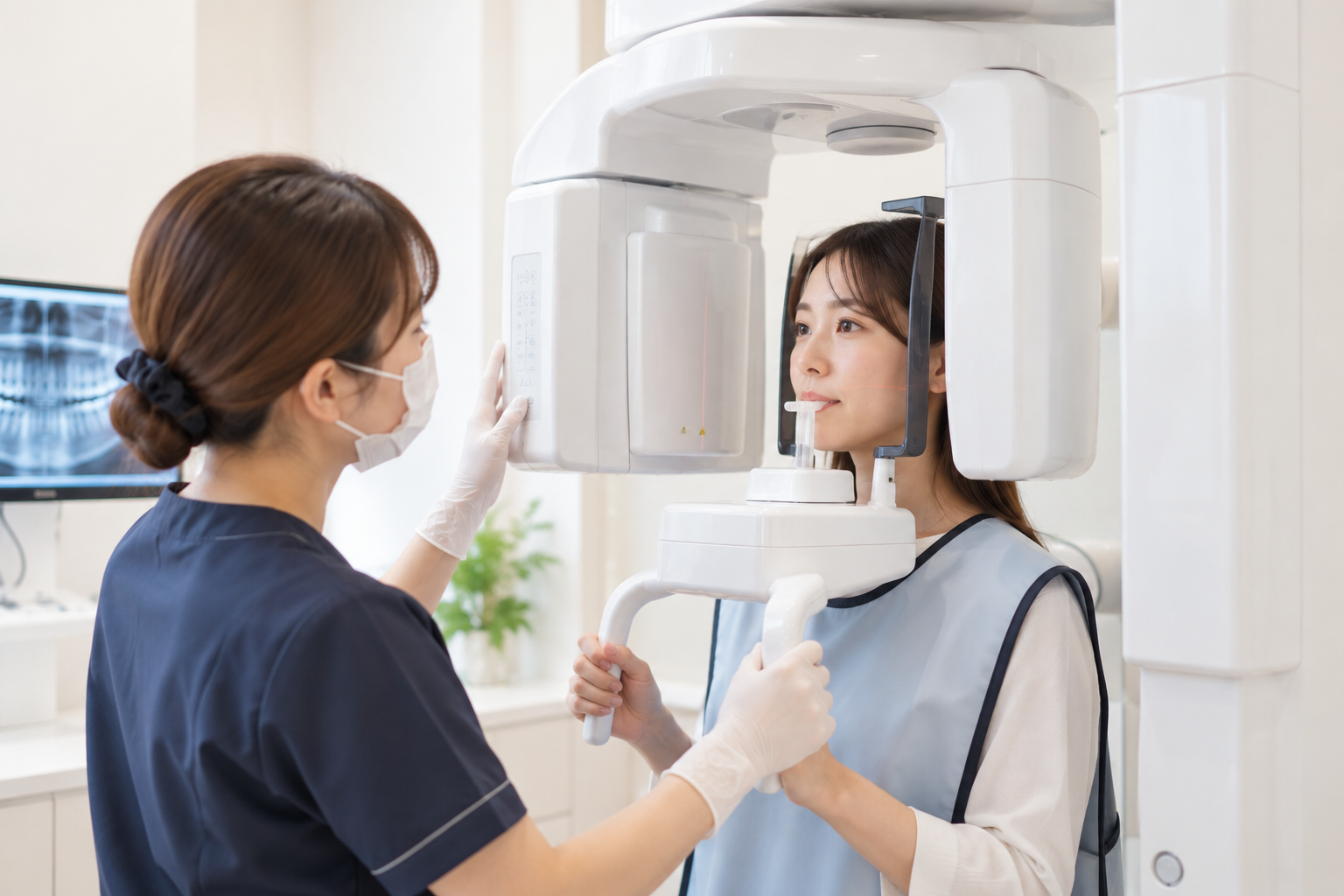 歯科用レントゲンでの検査
